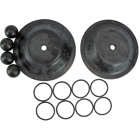 KIT FOR NDP-25BPC-PP, (2) 772961 Diaphragm 25C, (4) 770556 Ball 25C, (8) 640042 O Ring